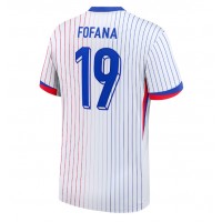 Echipament fotbal Franţa Youssouf Fofana #19 Tricou Deplasare European 2024 maneca scurta